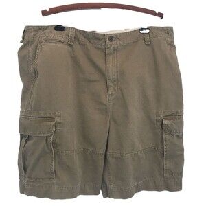 Vintage Chaps Ralph Lauren Cargo Shorts Utility Work Mens Size 46 Khaki
